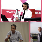 Mejdi Ayari Responsable projets à l’AUF et Walid BARHOUMI directeur du Pôle Etudiant Entrepreneur de Carthage invités à la Radio RTCI (Tunisie)